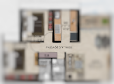 Arkade Thane Project 2BHK Plan